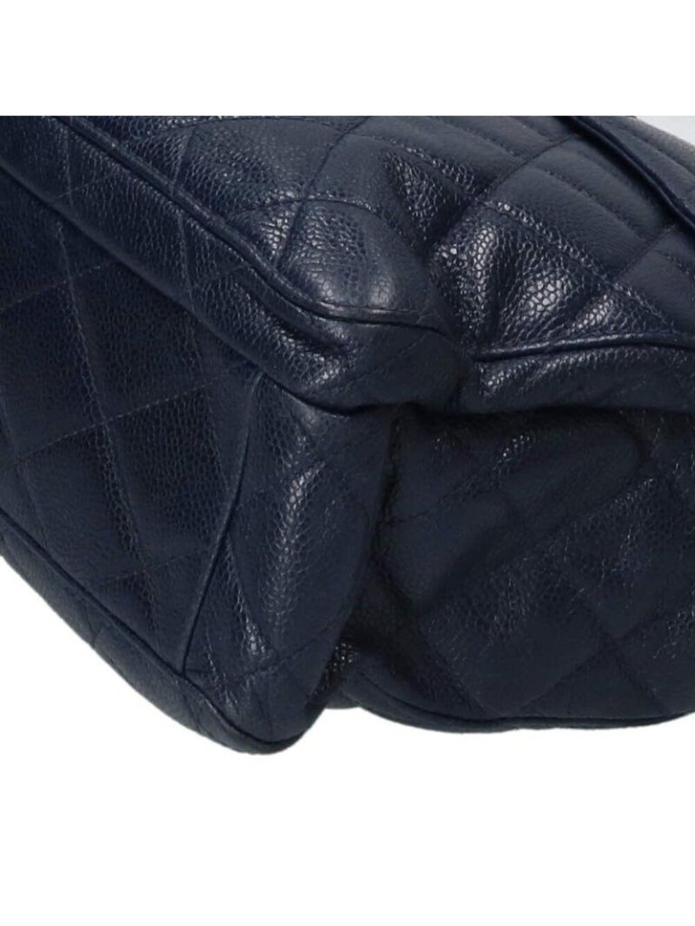 Chanel Quilted Caviar Leather Tote - Picture 4 of 5